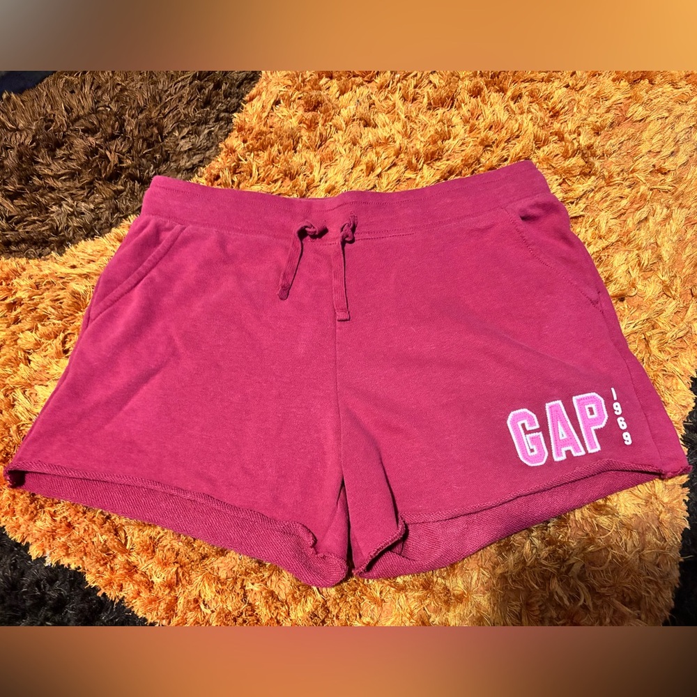 Gap, Raspberry Pink, Sweat Shorts - Picture 1 of 7